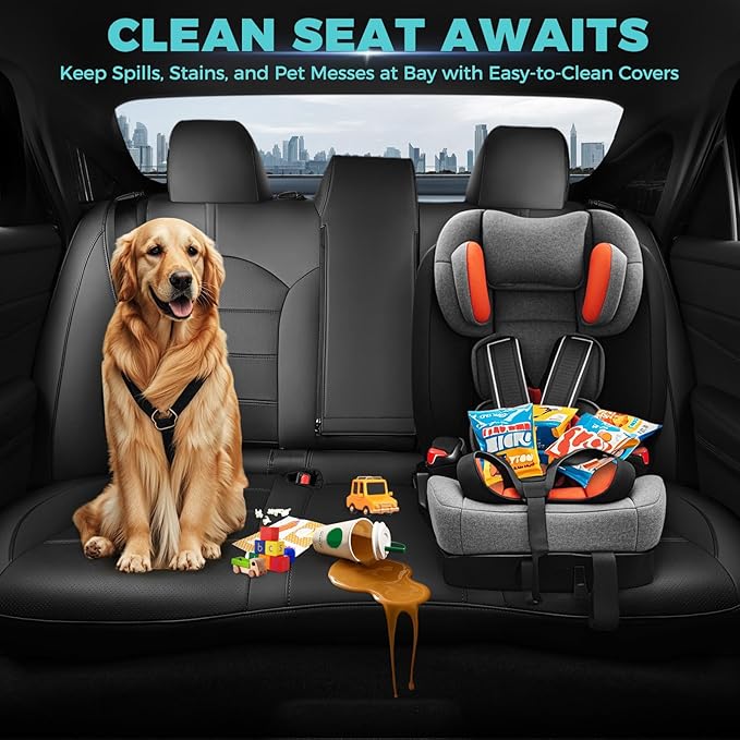 for Toyota Camry Seat Covers XLE XSE V6 2018 2019 2020 2021 2022 2023 2024 - Image 6
