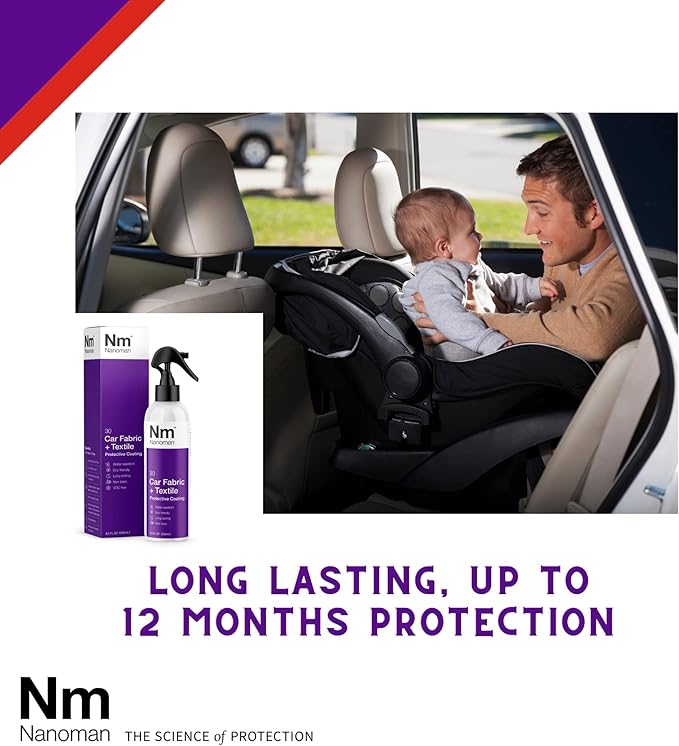 NANOMAN Nano-technology Car Fabric & Upholstery Care - Image 4
