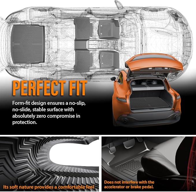 G-PLUS Floor Mats & Cargo Liners 4PCS, Compatible - Image 5