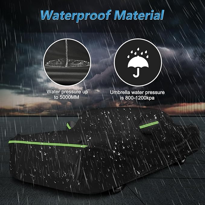 Waterproof Car Covers for Chevy Impala 2-Door/Bel Air/Biscayne 2/Sedan/Coupe - Image 5