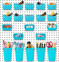 Yookeer 20 Pcs Pegboard Bins and Cups by Yookeer