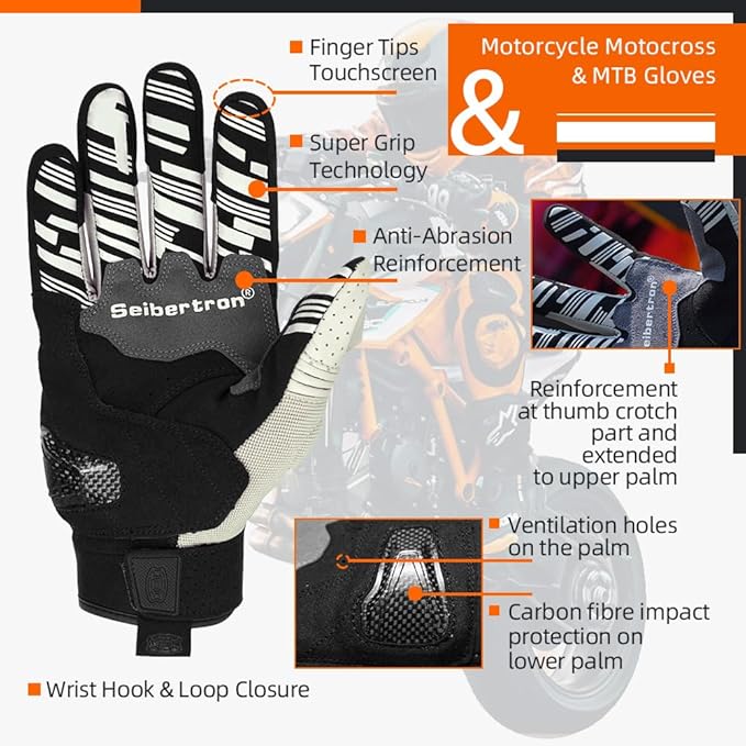 Seibertron SPS Series Touchscreen Motorcycle Motocross BMX ATV MTB Bicycle - Image 4