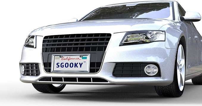 3D Chrome License Plate Frames, Pure Zinc Alloy Metal - Image 6