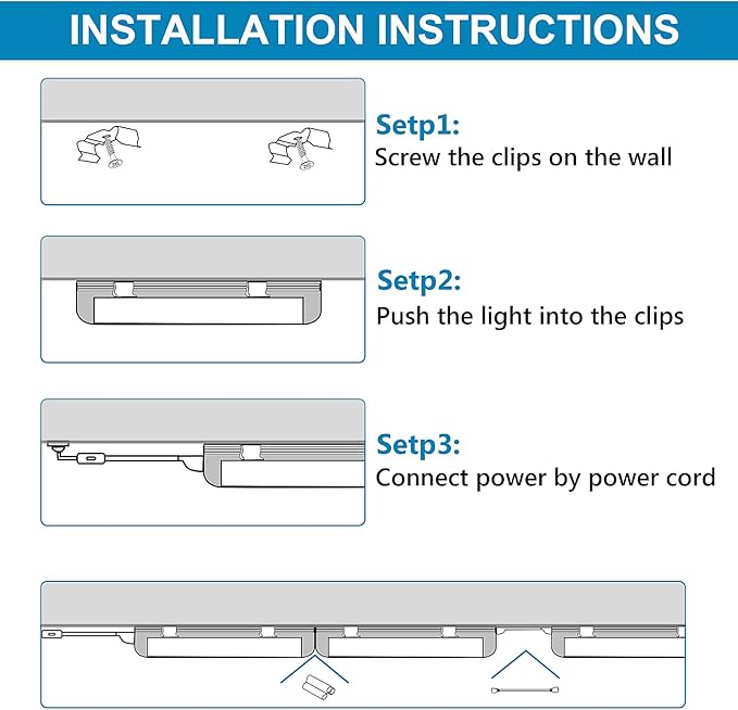 8FT LED Shop Light, Super Bright 110W Shop Lights, 19800LM 5000K 8 Foot Led - Image 4