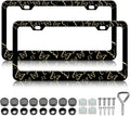 Golden Butterfly License Plate Frames by Unknown
