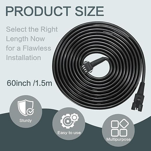 12 Pcs 4 Pin RGB Extension Cable RGB Wire - Image 2