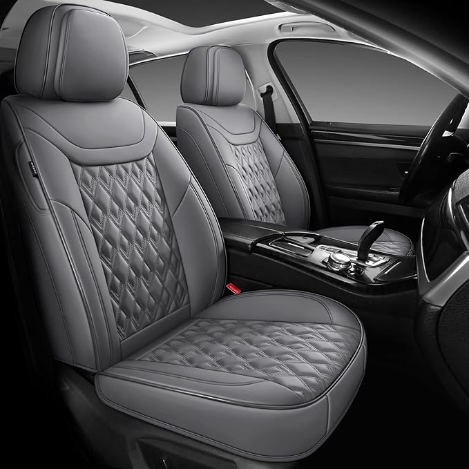 Car Seat Covers Full Set, Leather Seat Covers - Image 7