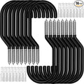16-Pack Heavy Duty Bike Hook, Loading Capacity 100 LBS, 6 inch, Bike Hooks by GURADESIGN