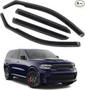 4pcs in Channel Window Visor Fit by CHYKORLA