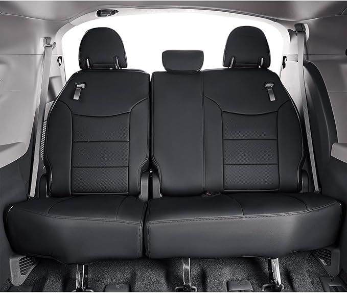 EKR Sienna Seat Covers for 2021-2025 Toyota Sienna XLE, 7 Seats, 2nd Row - Image 5