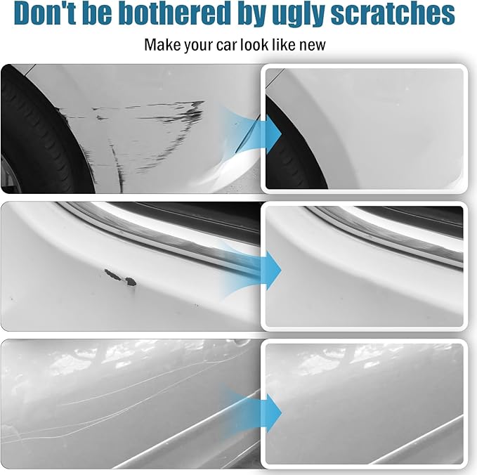 White Car Paint Touch Up, Car Scratch Repair Pen, Color Accurate Automotive - Image 2