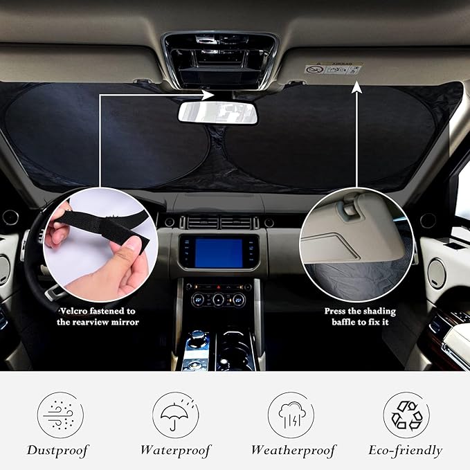 for Ford Transit 2015-2023 2024 2025 2026 Car Windshield Sunshade Sun Shield - Image 3