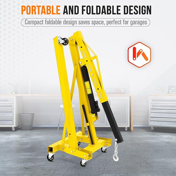2 Ton Hydraulic Engine Hoist - Image 4