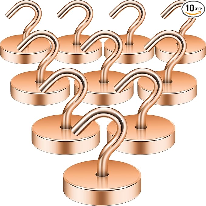 Neosmuk Magnetic Hooks, Cruise Ship Essentials, 120lb+ Heavy Duty Magnetic Hooks by Neosmuk