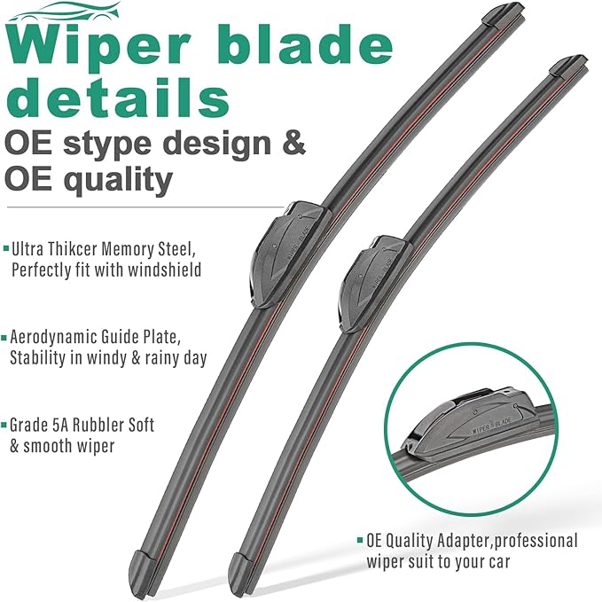26" 14" 13" Windshield Wiper Blades Replacement - Image 3