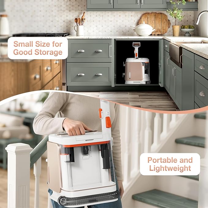 Portable Carpet and Upholstery Cleaner Machine - Image 5