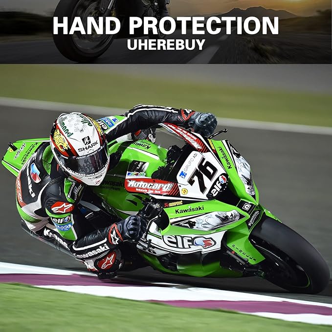Motorcycle Gloves Touch Screen Full Finger Riding Gloves Knuckle Protection - Image 4