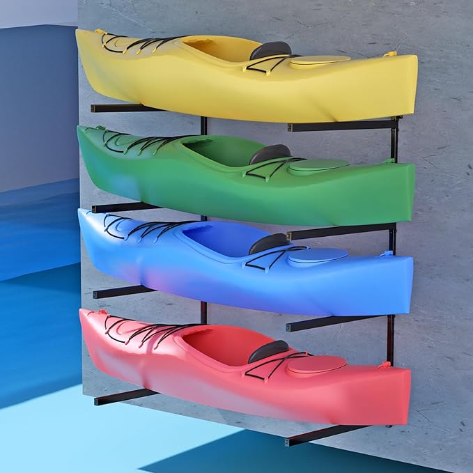 Wall Mounted Kayak Storage Rack, Kayak Racks - Image 7