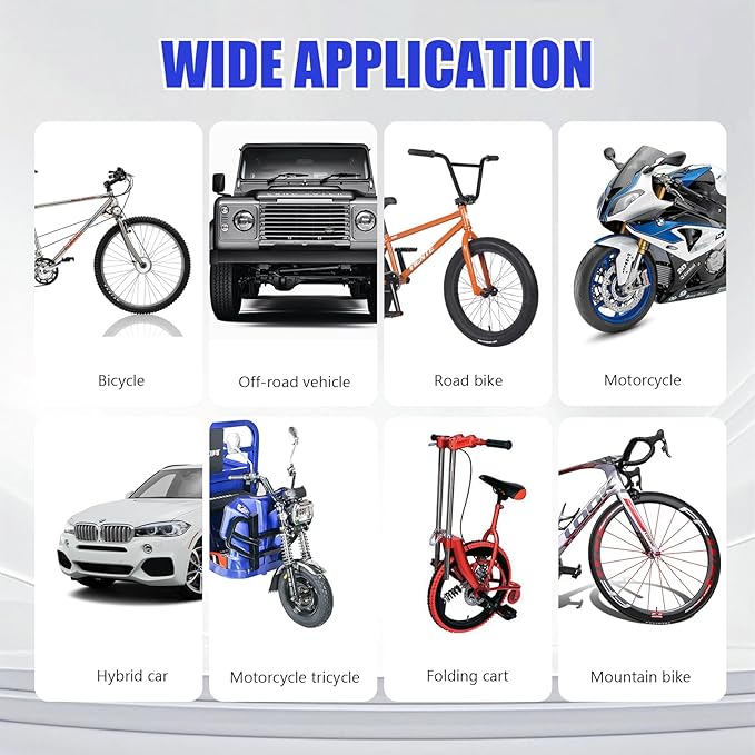 6 PCS Motorcycle Chain Cleaning Kit, Double-Head Universal Chain Brush - Image 7