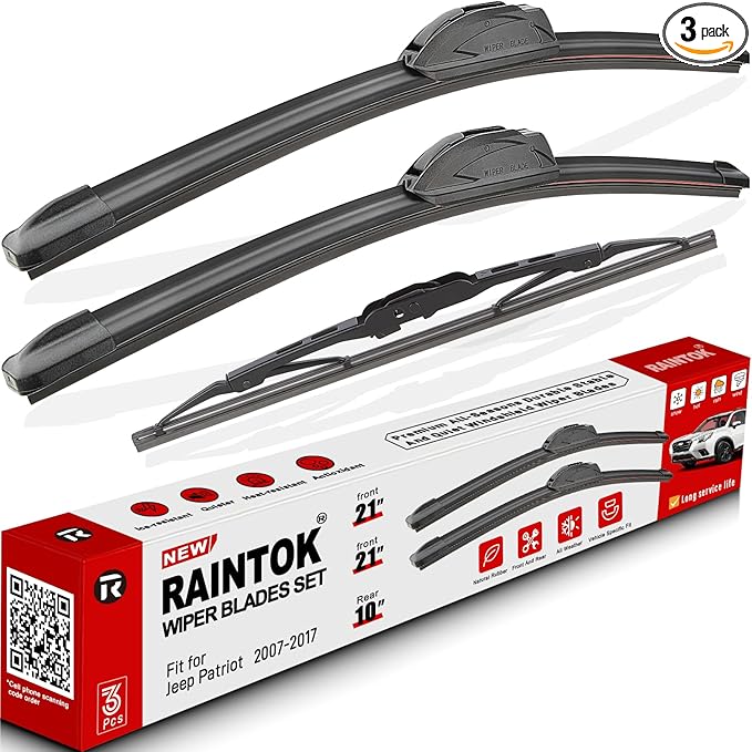 Windshield Wiper Blade Set Replacement by RAINTOK