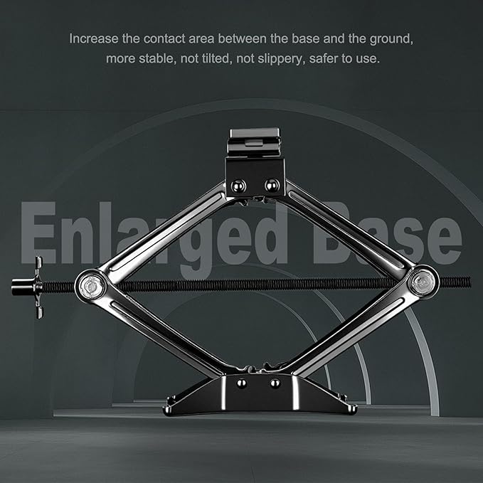 Scissor Jack, High-Strength Car Jack and Stand Kit - Image 6