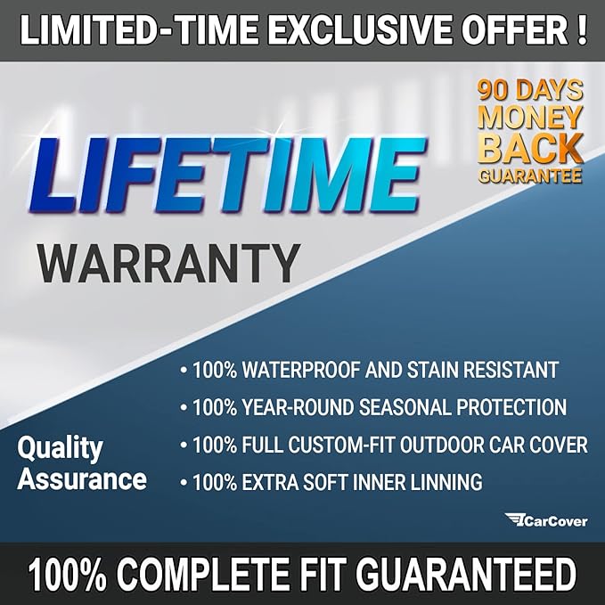 iCarCover Premium Car Cover for 1984-1991 Pontiac 6000 Wagon Heavy Duty - Image 3