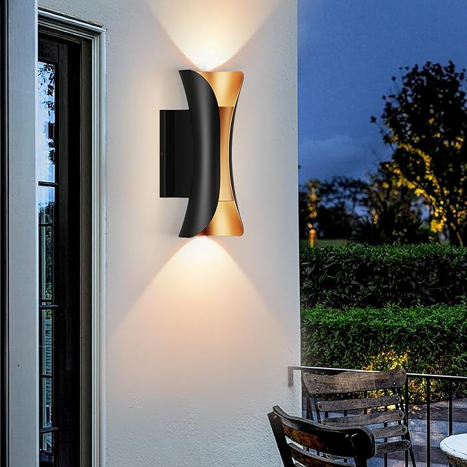 Outdoor Wall Light LED 20W 11.8in Aluminum by ROSYSKY