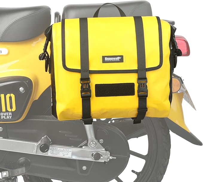 Rhinowalk Motorcycle Saddlebags, Waterproof Quick Release 15L Single Side by Rhinowalk