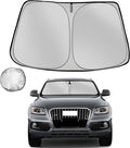 Windshield Sun Shade for 2009-2017 Audi Q5/2014-2017 Audi SQ5 Foldable Sun by Fonowka