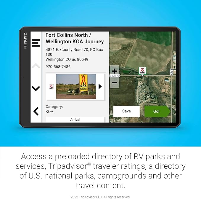 Garmin RV 1095, Extra-Large, Easy-to-Read 10” GPS RV Navigator, Custom RV - Image 6