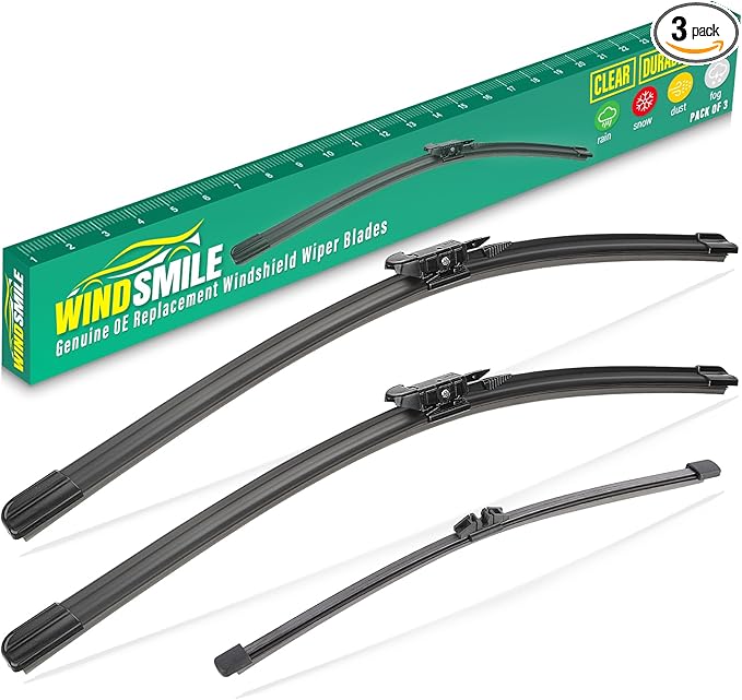 26" 22" 11" Windshield Wiper Blades Replacement by WINDSMILE