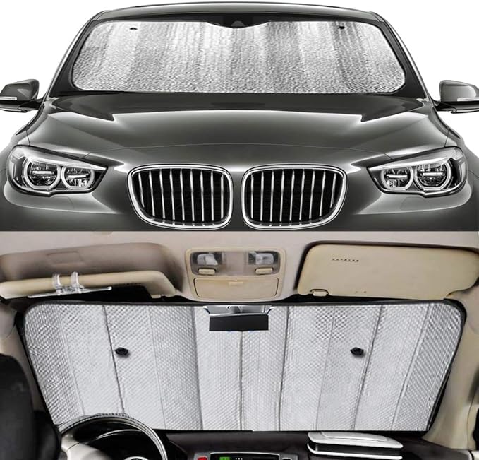 Big Ant Car Windshield Sunshade UV Ray Reflector Auto Window Sun Shade Visor - Image 3