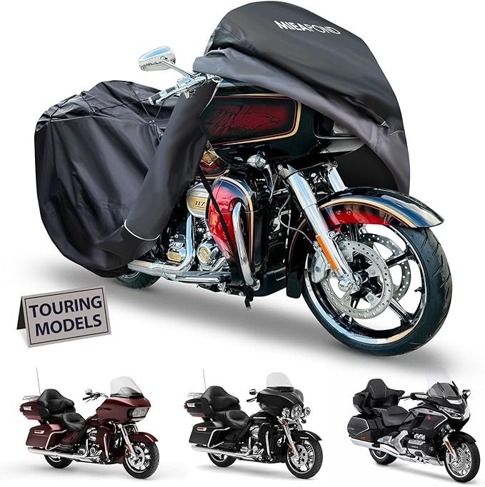 Motorcycle Cover for Harley Davidson Touring Models Road Glide Limited by Keeptheloveenjoytherideandfeelthebeautyoflife