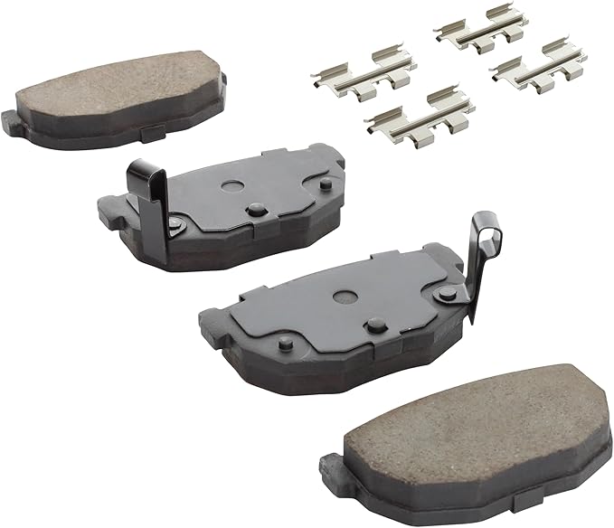 Premium Ceramic Rear Brake Pads Replacement - Image 2