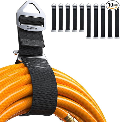 10 Pack One Hand Operation Adjustable Extension Cord Organizer Holder, Hose by Chfeila