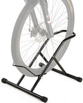 Upgraded 4" Wide Tire Floor Bike Stand Rack, Heavy Duty Garage Indoor Bike by Fitense
