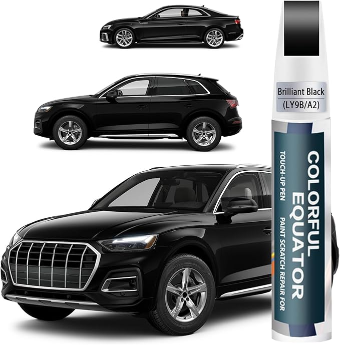 Brilliant Black Touch Up Paint Compatible by SNSIR