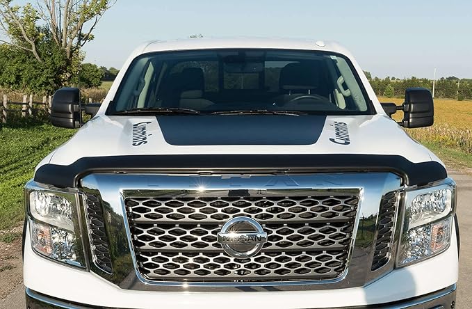 EGR 303555 SuperGuard Matte Black Acrylic Hood Shield Compatible - Image 5