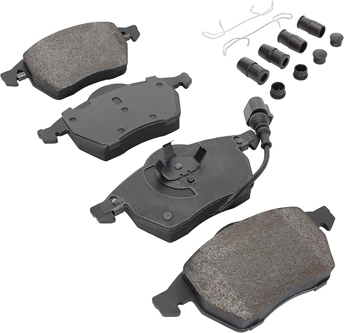 Premium Ceramic Front Brake Pads Compatible - Image 2