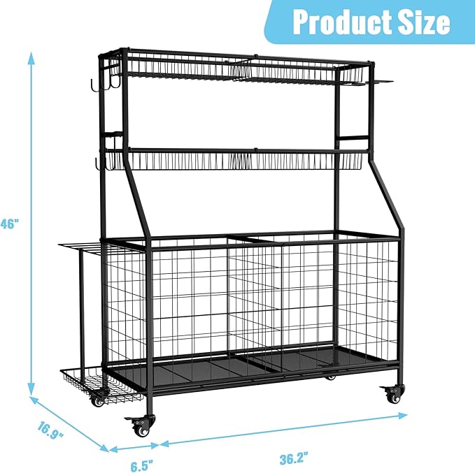 WUC Sports Equipment Organizer - Image 2