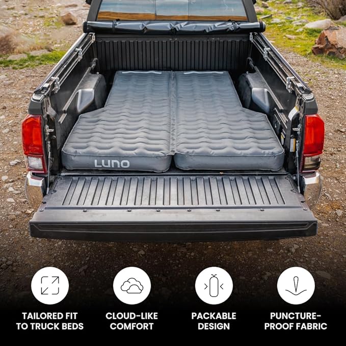 Luno AIR 6ft Truck Bed Mattress Car Camping - Image 3