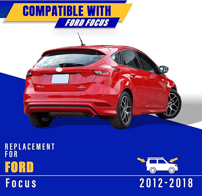 3 wipers Replacement for 2012-2018 Ford Focus, Windshield Wiper Blades Original - Image 5