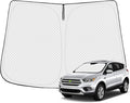 Windshield Sun Shade for 2013-2019 Ford Escape Accessories Thicken 6-Layer by Canvcle