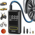 Tire Inflator Portable Air Compressor, Electric Bike Pump by JUSUOX
