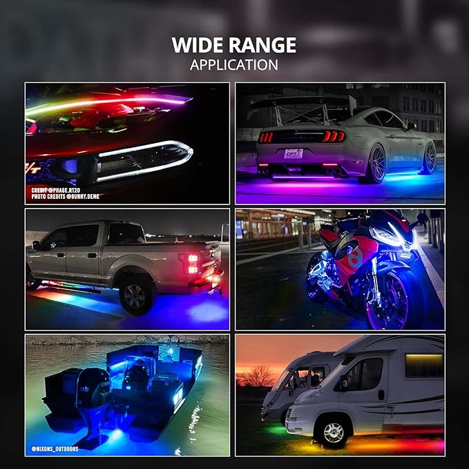 OPT7 Aura DreamColor Underglow Chasing Light Kit - Image 8
