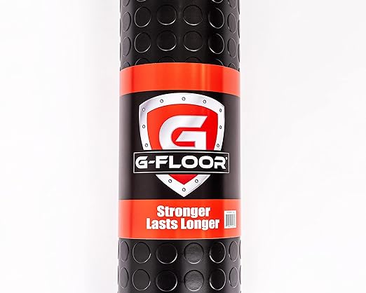 G-Floor Large Coin Pattern Vinyl Garage Floor Protector Mat, Extremely Durable - Image 4