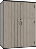 KINYING Outdoor Storage Shed, 57 Cu.ft Vertical Outdoor Storage Cabinet by KINYING