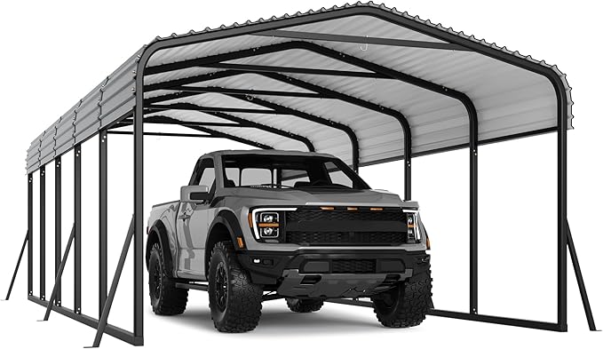 12x24FT Metal Carport Kits by GarveeLife