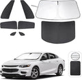 TINGLU Window Shades for Chevrolet Malibu 2016-2025 Accessories Side Full by TINGLU