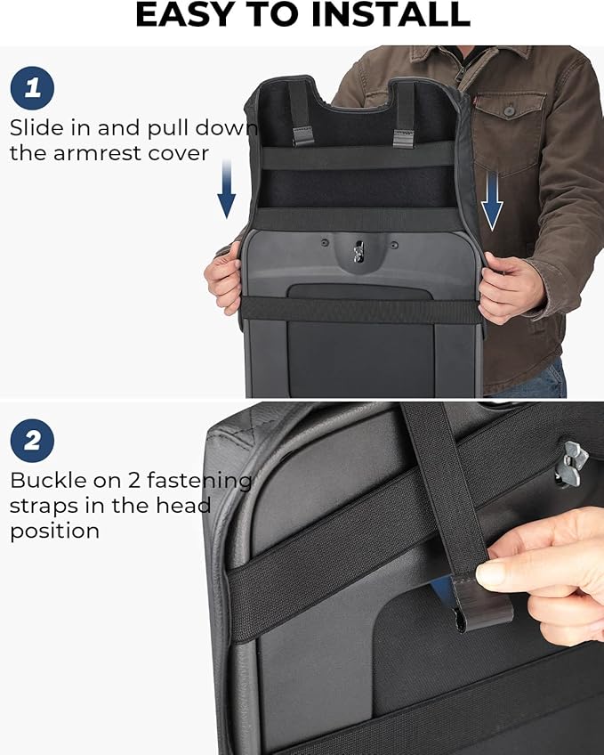 ISSYAUTO Center Console Cover Compatible - Image 2